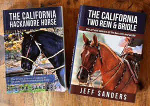Bücher von Jeff Sanders: The california hackamore Horse; The californie two reins and bridle