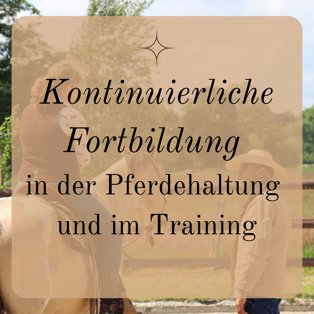 Kontinuierliche Fortbildung in der Pferdehaltung und im Training