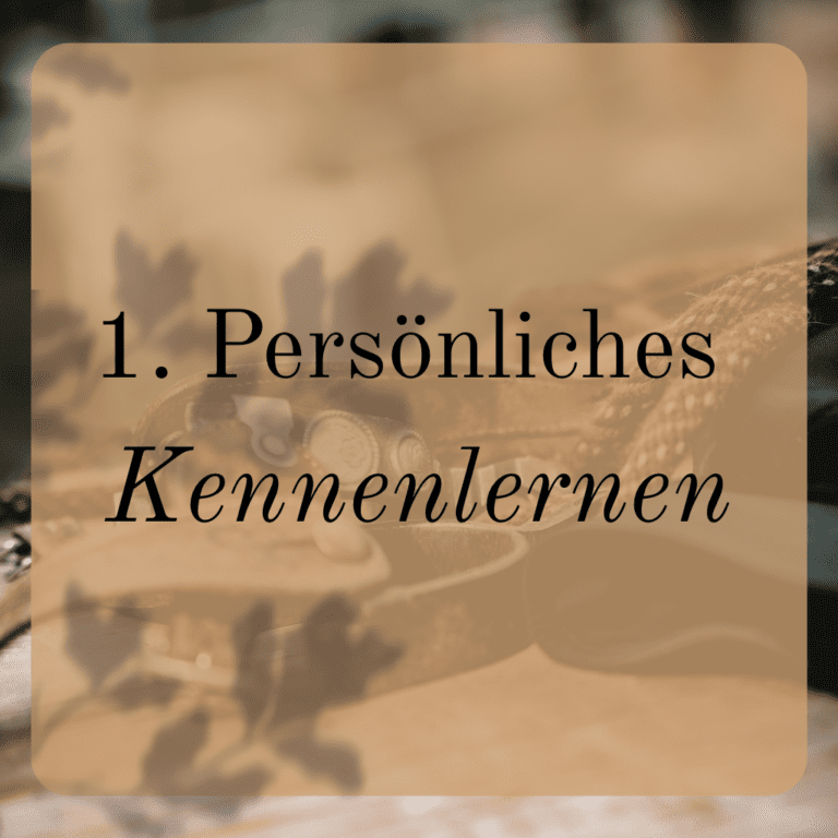 Persönliches Kennenlernen Beritt und Training Mühlenhöfe